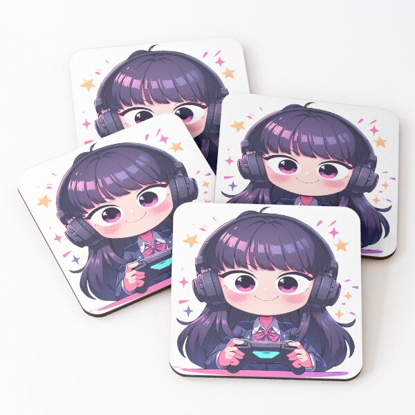 Item preview, Cant Shouko Komi Komi San Wa Komyushou Desu Cute Chibi Anime Girl Gaming designed and sold by earlobejerk.