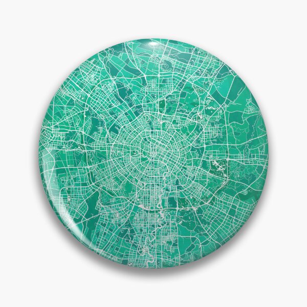 Item preview, Chengdu City Map of Sichuan, China - Watercolor designed and sold by deMAP.