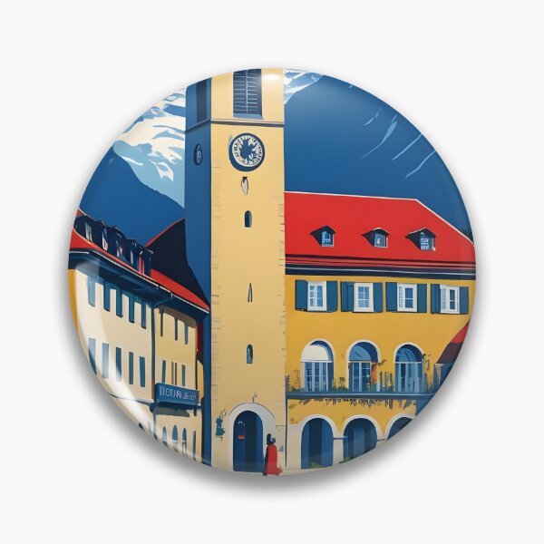 Item preview, Emmen Switzerland 1950s Vintage Travel Tourism designed and sold by TravelersGems.