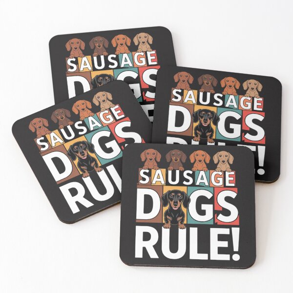 Item preview, Dachshunds Weiner Dogs designed and sold by Ikwalima.