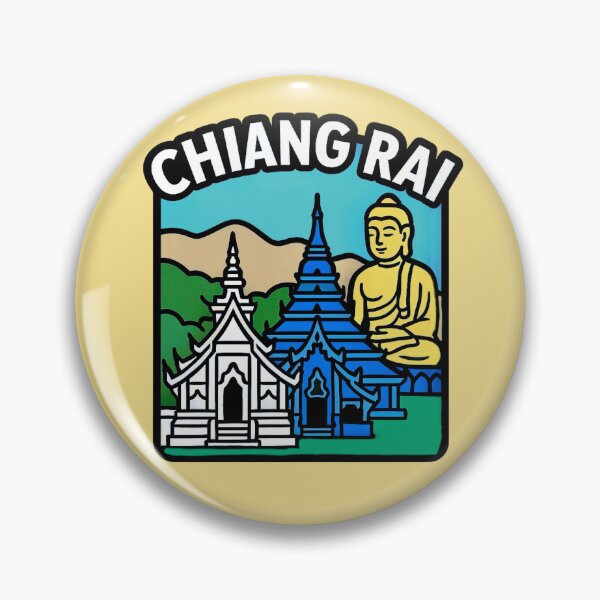 Item preview, Chiang Rai, Thailand - White & Blue Temple designed and sold by Myra365Art.