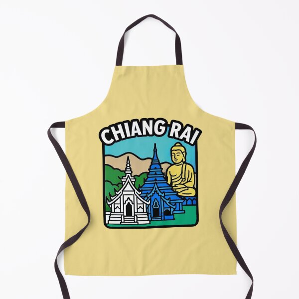 Item preview, Chiang Rai, Thailand - White & Blue Temple designed and sold by Myra365Art.