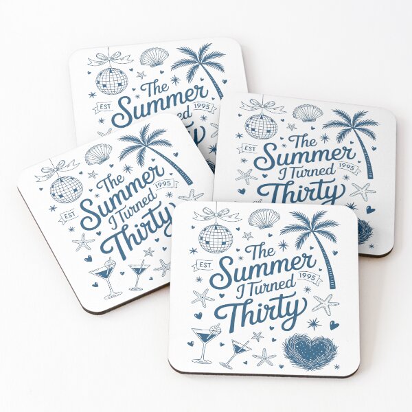 Item preview, Summer I Turned Thirty 30th Birthday Seashell Coastal Beach designed and sold by KingsLife1994.