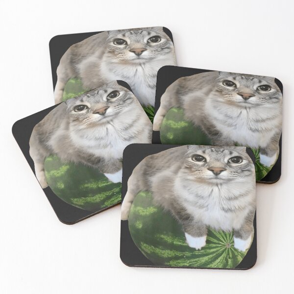 Item preview, Watermelon Cat Silly Cat Meme designed and sold by GeorgeKiryluk.