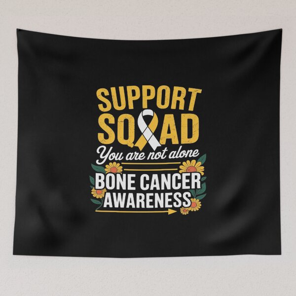 Item preview, Support Squad Yellow Ribbon Bone Cancer Awareness designed and sold by KingsLife1994.