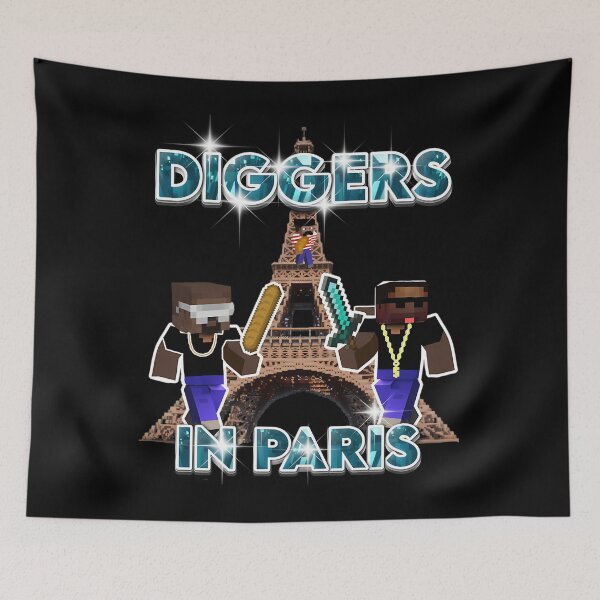 Item preview, Diggers In Paris With Kanye West  Jay-Z designed and sold by Juliaantana.