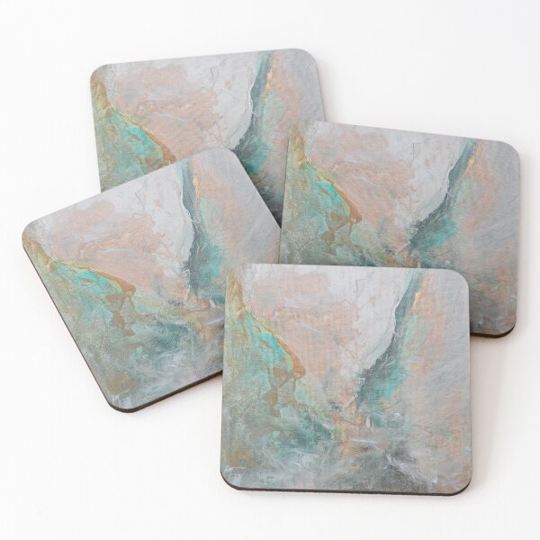 Item preview, Abstract gold and green designed and sold by Olga Lashko.