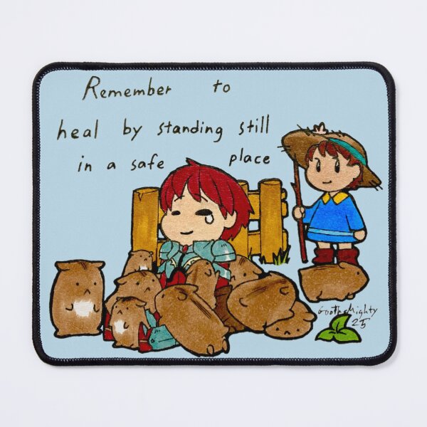 Item preview, Safe Healing in Ys 2 designed and sold by GooTheMighty.