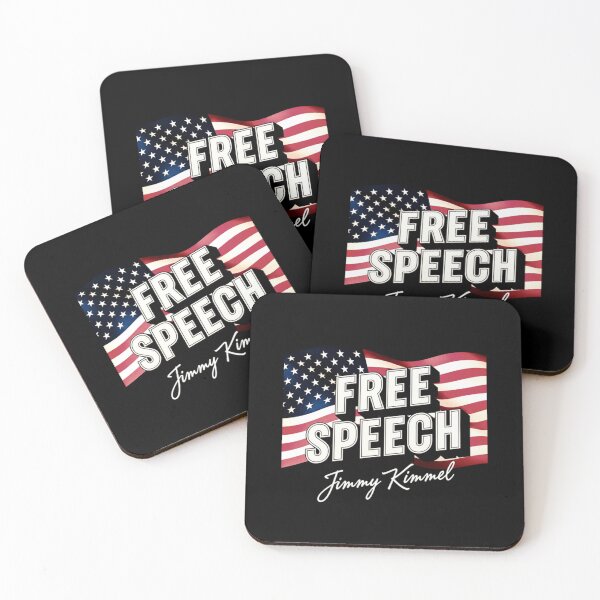 Item preview, Free Speech Jimmy Kimmel designed and sold by MaiaRayno.