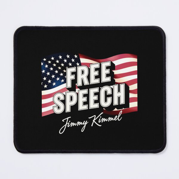 Item preview, Free Speech Jimmy Kimmel designed and sold by MaiaRayno.