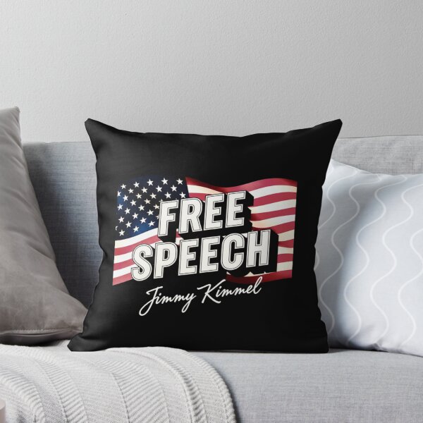 Item preview, Free Speech Jimmy Kimmel designed and sold by MaiaRayno.