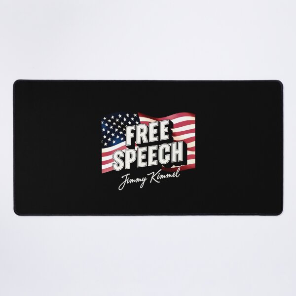 Item preview, Free Speech Jimmy Kimmel designed and sold by MaiaRayno.