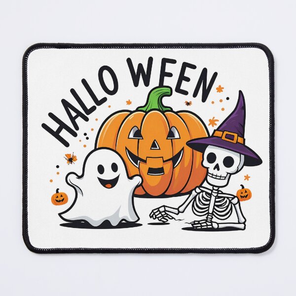 Item preview, wooden board wearing devil hat. happy Halloween poster, flyer, banner creative design. vector illustration design designed and sold by PWDigitalArt.