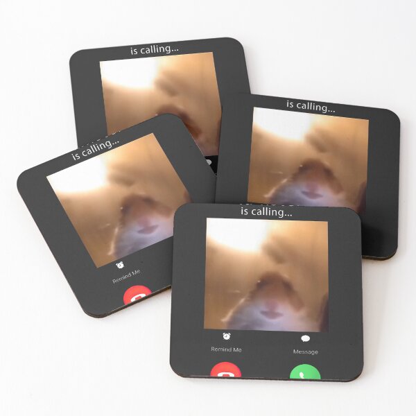 Item preview, Dank Meme Hamster Staring Front Camera Hamster Calling designed and sold by GeorgeKiryluk.