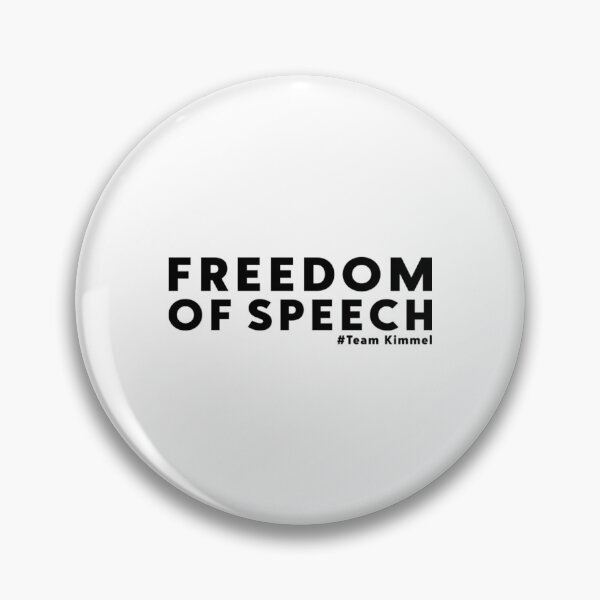 Item preview, Freedom Of Speech Stand With Jimmy Kimmel designed and sold by MaiaRayno.