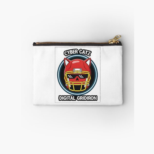 Item preview, Cyber Catz Digital Gridiron – Retro Gamer Esports Cat Football Helmet Design designed and sold by Herield.