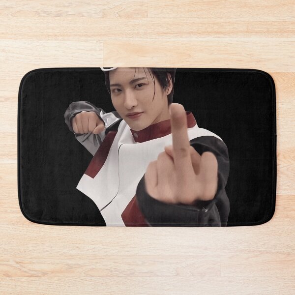 Item preview,  Seonghwa Flipping Off Meme designed and sold by SergioHolland.