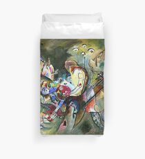 Kandinsky - Troubled Duvet Cover