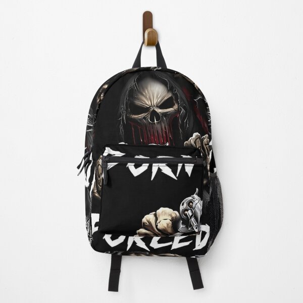 Item preview, Forced To Wipe 2 Funny Skull Badass Skeleton With Guns Meme designed and sold by SergioHolland.