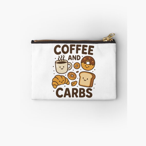 Item preview, Coffee and Carbs | Cute Vector Drawing | Illustration designed and sold by LulaLinhDesigns.