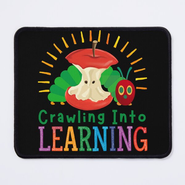 Item preview, Crawling Into Learning • Cute Caterpillar & Apple School Design designed and sold by Twist & Print.