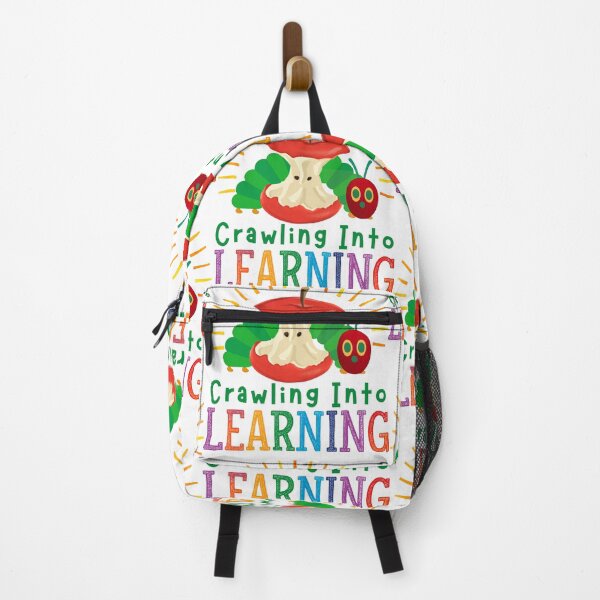 Item preview, Crawling Into Learning • Cute Caterpillar & Apple School Design designed and sold by Twist & Print.