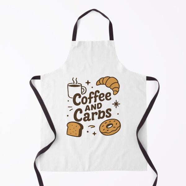 Item preview, Coffee and Carbs 02 | Cute Vector Drawing | Illustration designed and sold by LulaLinhDesigns.