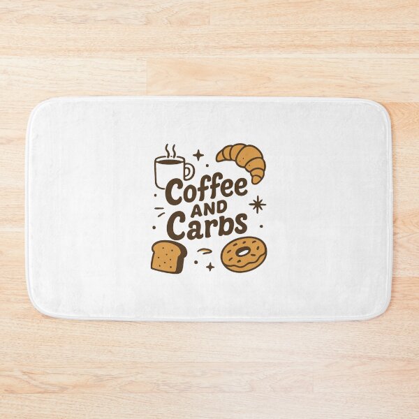 Item preview, Coffee and Carbs 02 | Cute Vector Drawing | Illustration designed and sold by LulaLinhDesigns.