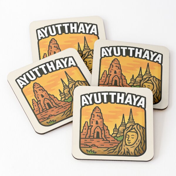Item preview, Ayuthaya, Thailand — Ancient Ruins & Buddha Tree Roots designed and sold by Myra365Art.