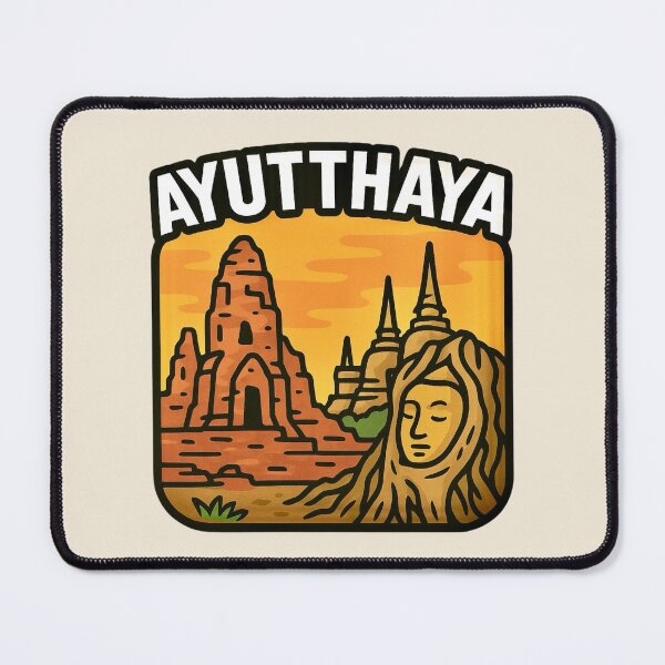 Item preview, Ayuthaya, Thailand — Ancient Ruins & Buddha Tree Roots designed and sold by Myra365Art.