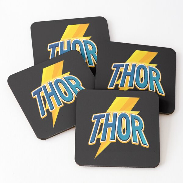 Item preview, Thor Lightning Bolt Design – Norse Mythology Comic Style Typography designed and sold by MefferR.