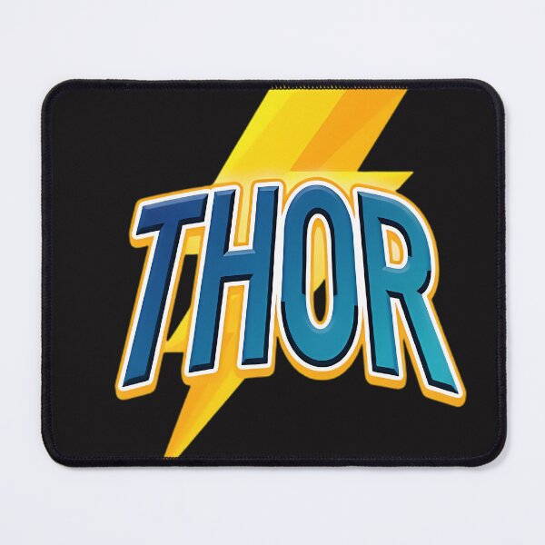 Item preview, Thor Lightning Bolt Design – Norse Mythology Comic Style Typography designed and sold by MefferR.