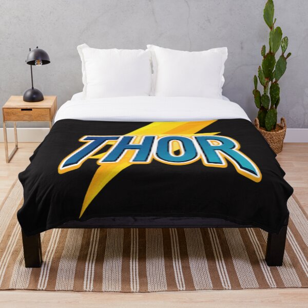 Item preview, Thor Lightning Bolt Design – Norse Mythology Comic Style Typography designed and sold by MefferR.