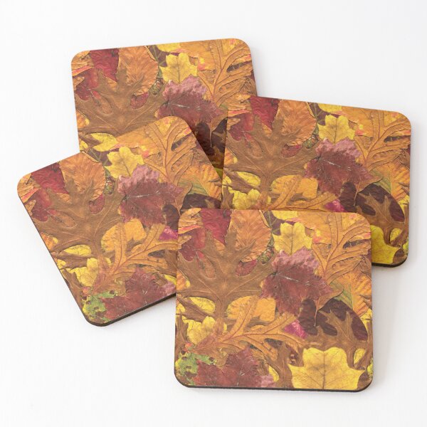 Item preview, Michigan Fall Leaves in Red, Yellow, Gold, Orange, and Brown designed and sold by pixelmountain.
