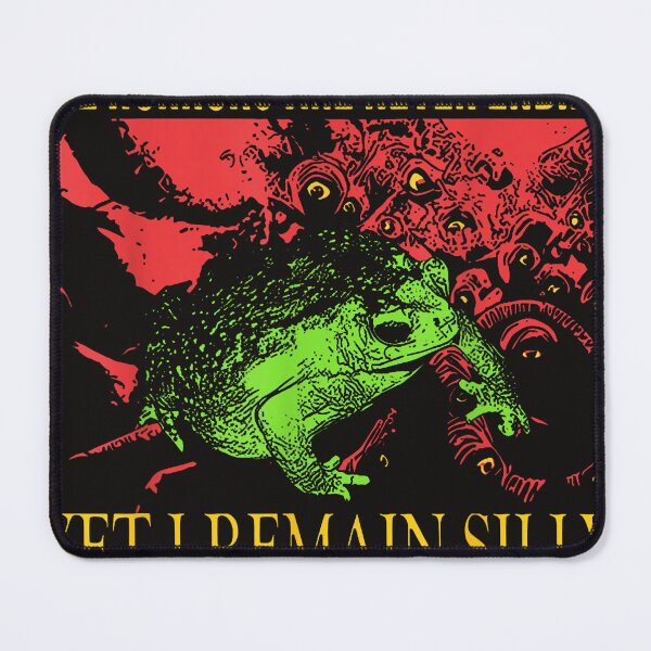 Item preview, Horrors Are Never Ending Yet I Remain Silly Japanese Frog designed and sold by GriceldaSanchez.