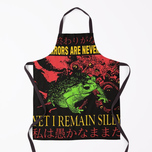 Item preview, Horrors Are Never Ending Yet I Remain Silly Japanese Frog designed and sold by GriceldaSanchez.
