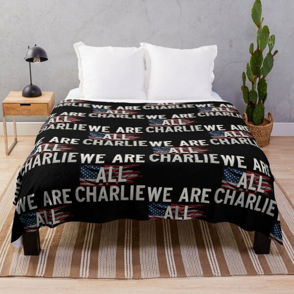 Item preview, We Are All Charlie Tribute T-Shirt  Support Charlie Kirk Conservative Pride Political Statement Tee designed and sold by hale-yfren.