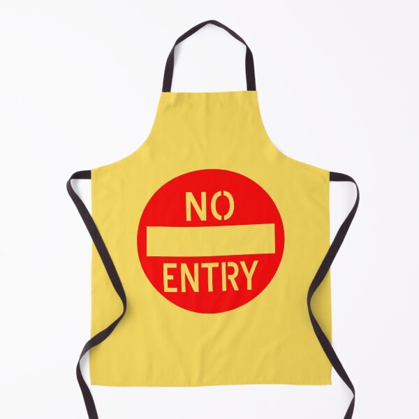 Item preview, No Entry Sign – Keep Out Warning Design designed and sold by Ching Teoh.