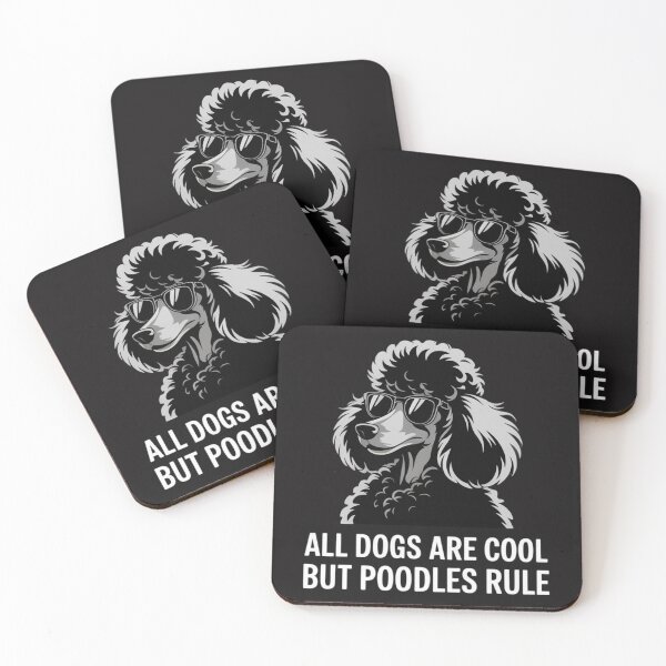 Item preview, Dogs are Cool But Poodles Rule designed and sold by Ikwalima.