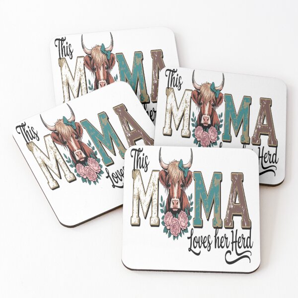 Item preview, This Mama Loves Herd  Highland Cow Mom designed and sold by PeteHomenick.