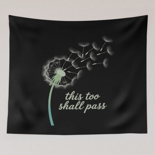 Item preview, This Too Shall Pass Mental Health Awareness designed and sold by PeteHomenick.