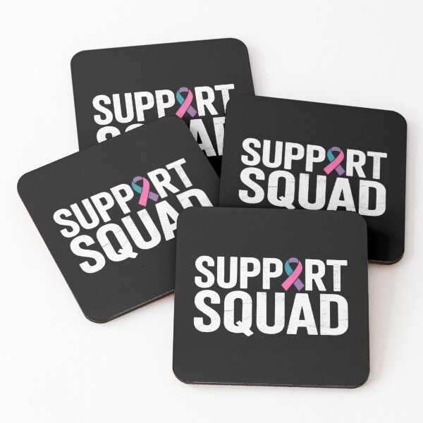 Item preview, Thyroid Cancer Support Squad, Friend Family Awareness Ribbon designed and sold by PeteHomenick.
