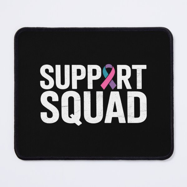 Item preview, Thyroid Cancer Support Squad, Friend Family Awareness Ribbon designed and sold by PeteHomenick.