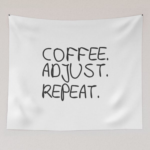Item preview, Coffee Adjust Repeat Chiropractic Student Gift designed and sold by Promise7Land.