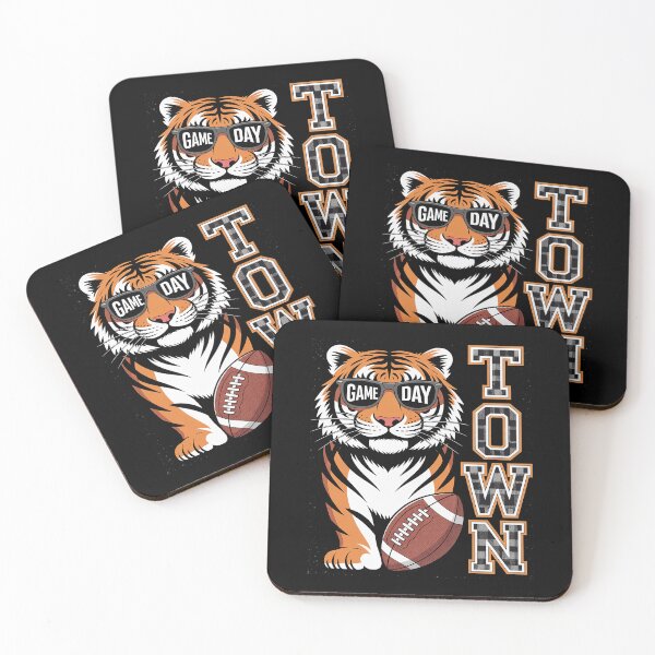 Item preview, Tiger Town Leopard Football Game Day For Men designed and sold by petrichorsworld.