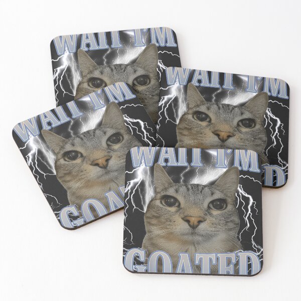Item preview, Wait I'M Goated Cat Silly Cat Meme Men Women Kids designed and sold by GriceldaSanchez.