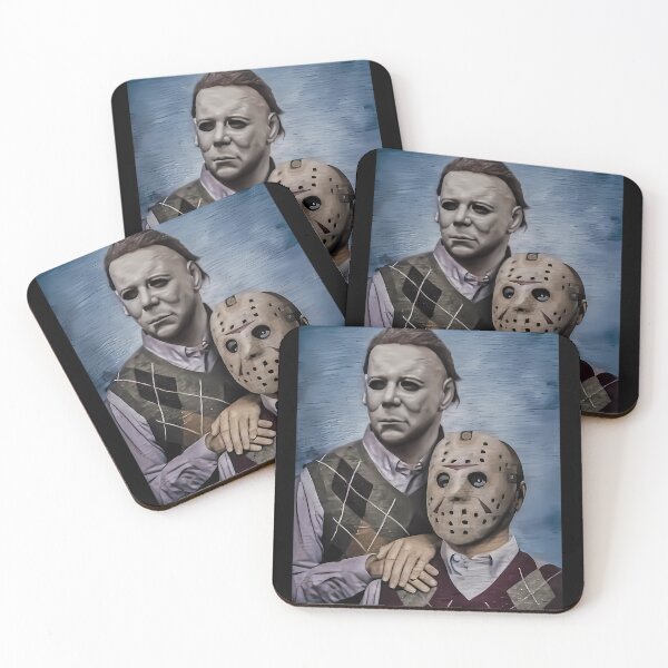 Item preview,  Michael Myers And Jason Voorhees Step Brothers Movie Funny designed and sold by HelenCarr1.