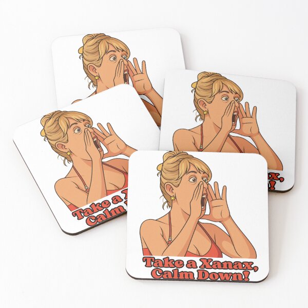 Item preview, Take a Xanax Calm Down Funny Cartoon Meme - RHONY Ramona designed and sold by SimplyJasper.