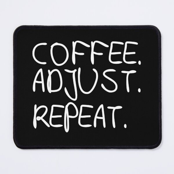 Item preview, Coffee Adjust Repeat Chiropractic Student Gift designed and sold by Promise7Land.