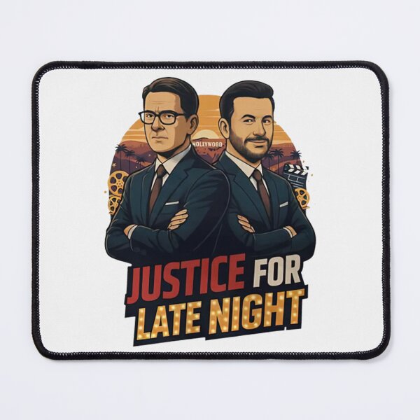 Item preview, Jimmy Kimmel Justice For Late Night designed and sold by MaiaRayno.